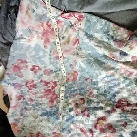 Jjill linen blend floral duster linen blend cardigan.No issues size large - Picture 4 of 4